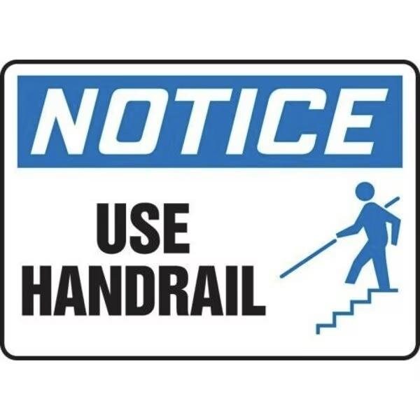 Accuform OSHA NOTICE Safety Sign USE MSTF803XL MSTF803XL - main